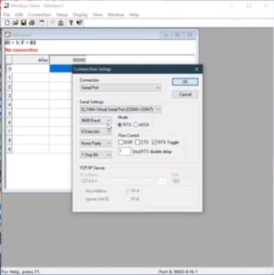 MasterAlign視覺對位應用軟件Modbus_RTU通訊設置教程